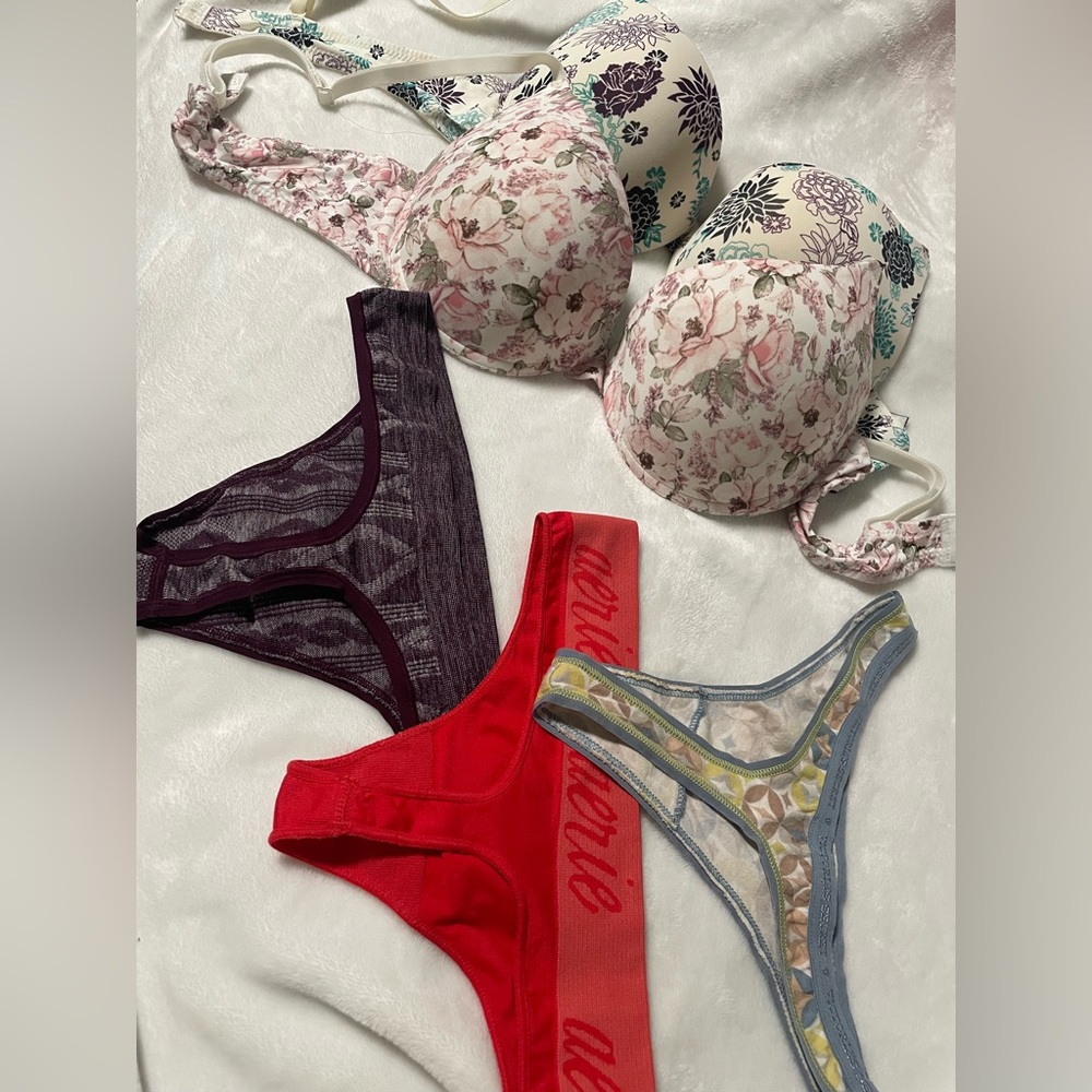 New Mix & Match Floral and Lace Women's Intimates Set 🆕